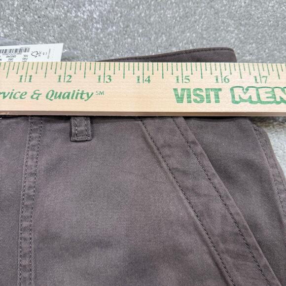 Madewell NWT Twill Patch Pocket Midi Skirt Cargo Field Olive Sz 29 Fall Chic 90s - Picture 15 of 16